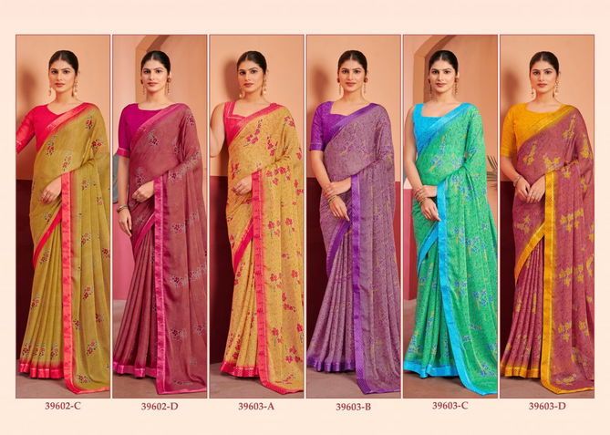 Simayaa Vol 28 By Ruchi Chiffon Daily Wear Saree Wholesalers In Delhi